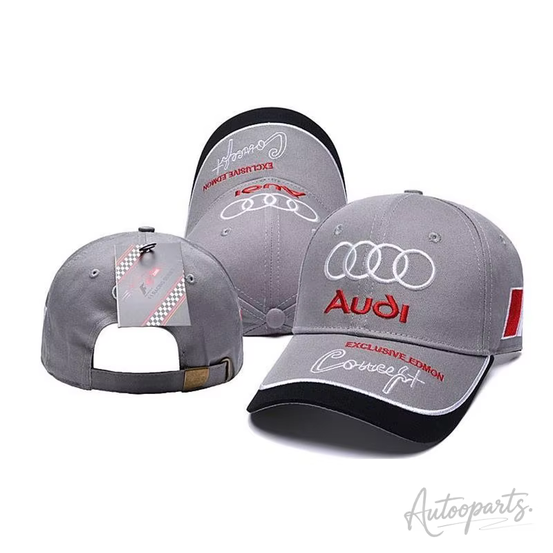 Casquette de baseball vintage brodée réglable, chapeau de sport d'été pour Audi A3 A4 A5 A6 A7 Q2 Q3