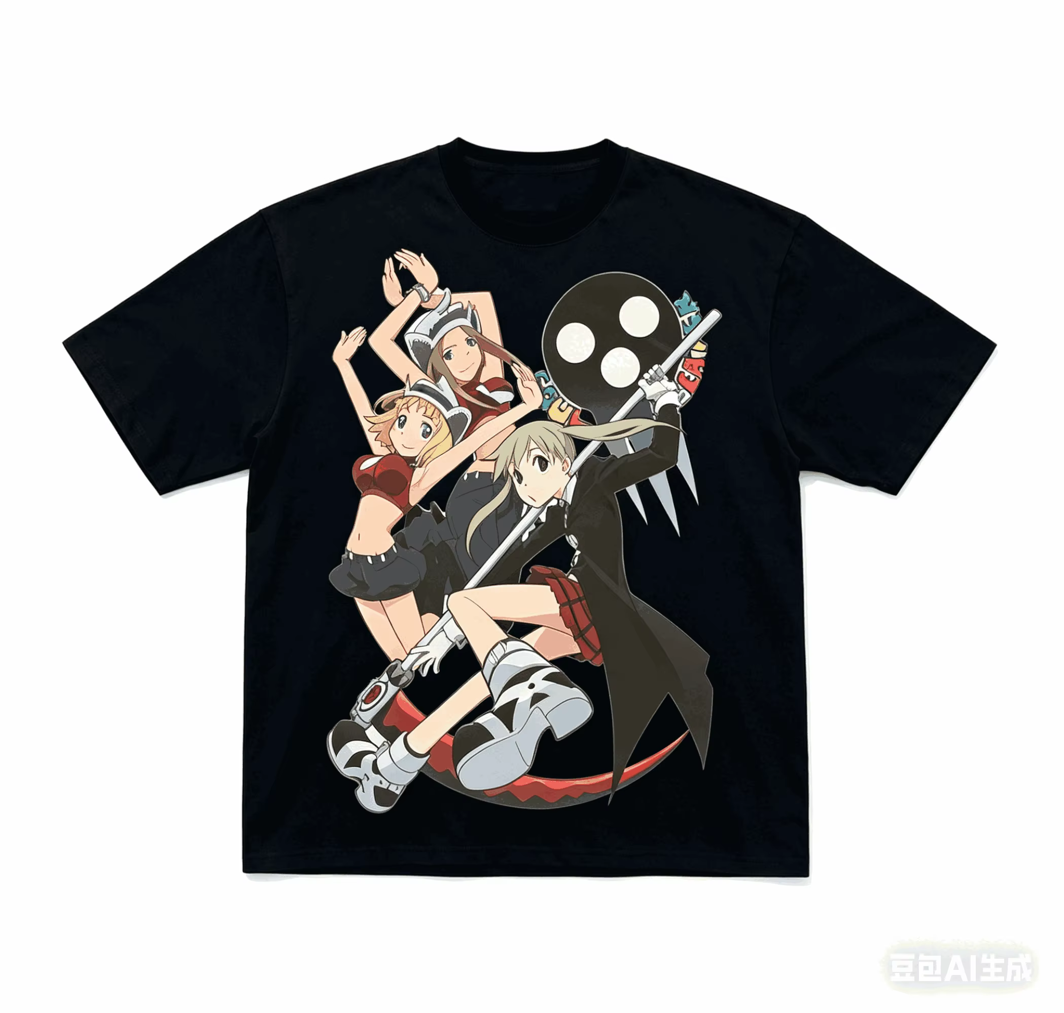 T-shirt en coton Soul Eater, nouveau modèle 2026, vêtements personnalisés, vêtements toute l'année, 