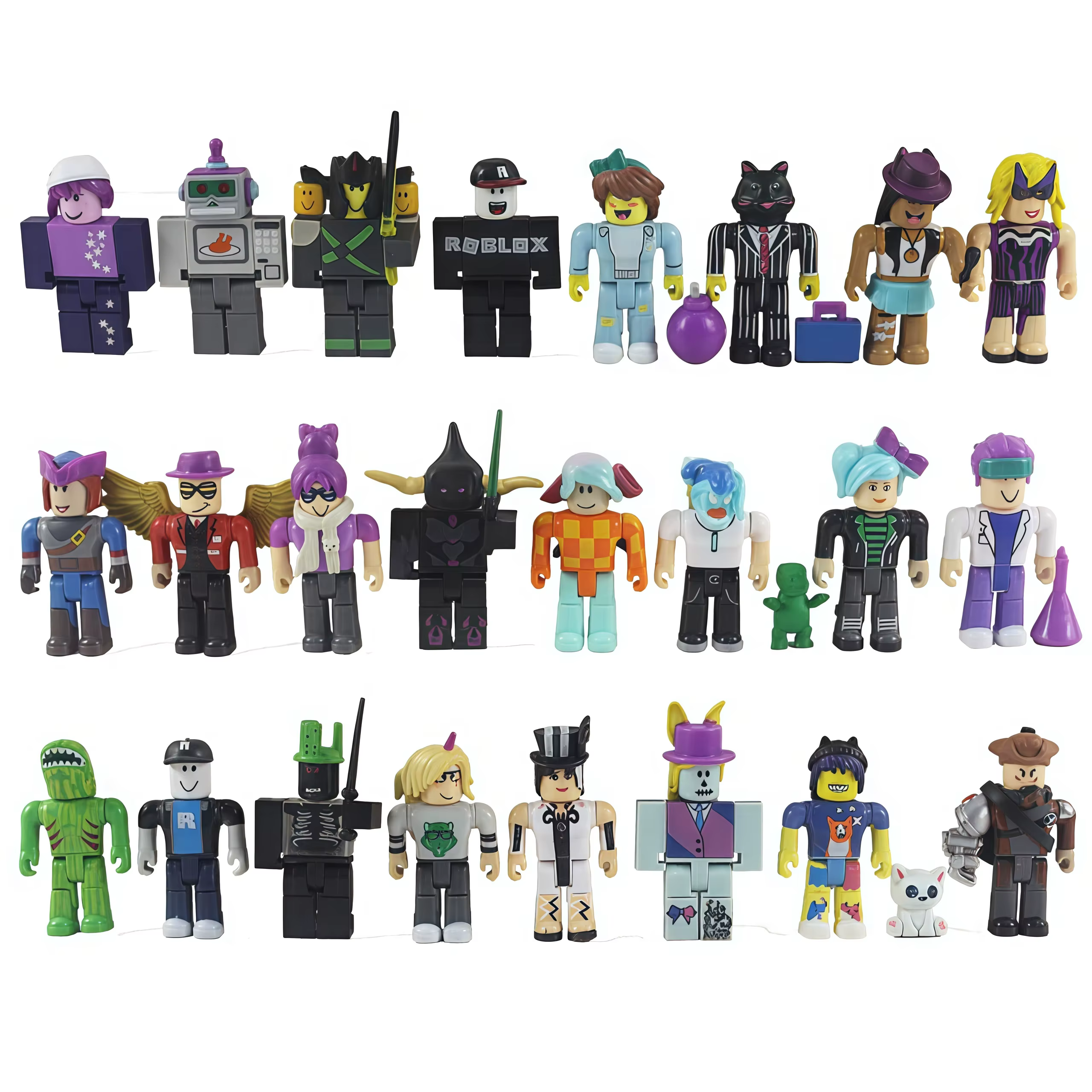 Figurines de poupée Roblox, jeux virtuels de dessin animé, jouets d'ornements à collectionner pour e