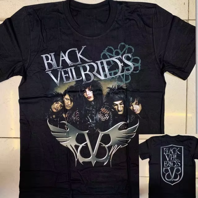 Collection Black Veil Bride : T-shirts imprimés, adaptés aux vêtements pour hommes et au streetwear 