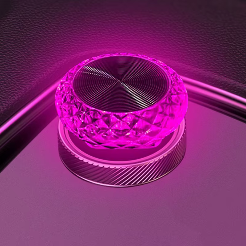 Mini lumière ambiante LED USB Portable pour voiture, lampes d'ambiance décoratives pour intérieur au