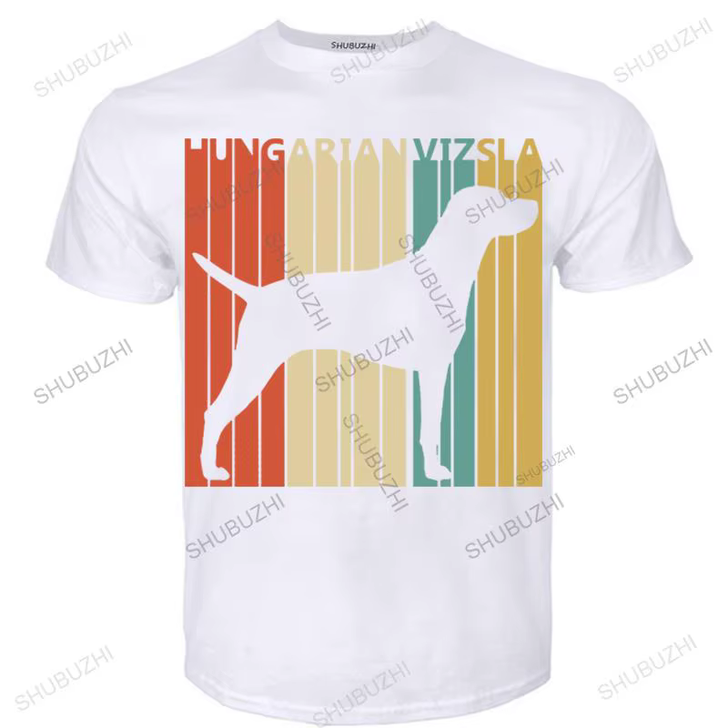 Vizsla hongrois t-shirt Vintage rétro hongrois Vizsla chien t-shirt hommes femmes unisexe t-shirt ca
