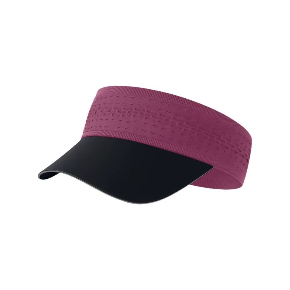 Casquette de sport multicolore à visière ouverte, séchage rapide, protection UV, absorbant la transp