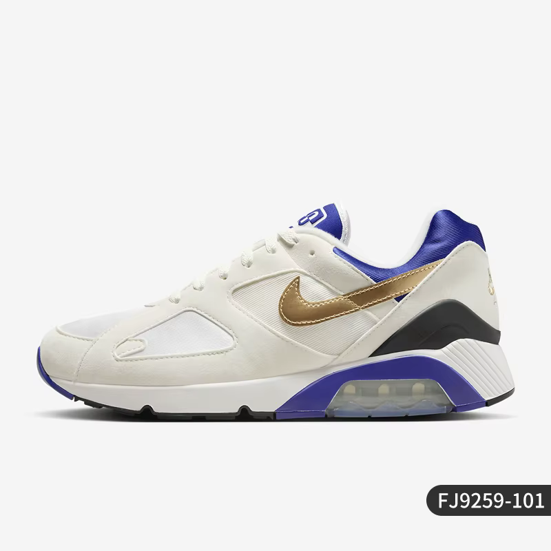 Chaussures de course Nike Air Max 180 authentiques pour hommes, durables et confortables, FJ9259-101