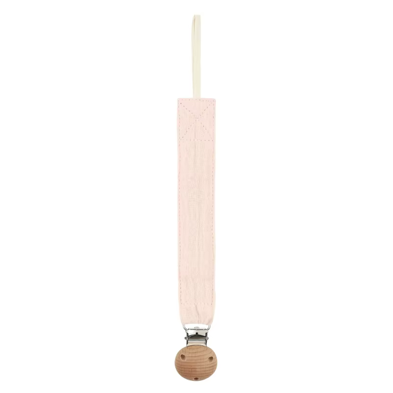 Attache-tétine en coton doux pour bébé, chaîne sucette, support mamelon pour mamelons, jouet factice