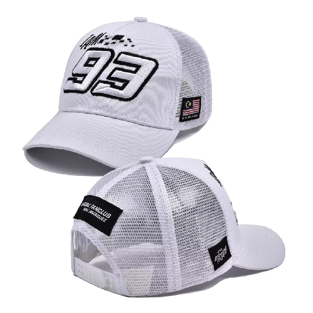 Casquette de baseball de course de moto de haute qualité, snapback brodé fourmi pour Marquez 93, acc