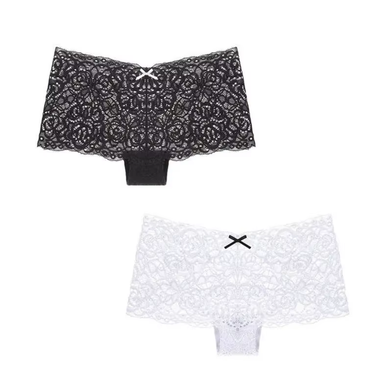 Boyshorts sous-vêtements pour femmes culottes florales Sexy S-XL filles taille basse dames Boxer con