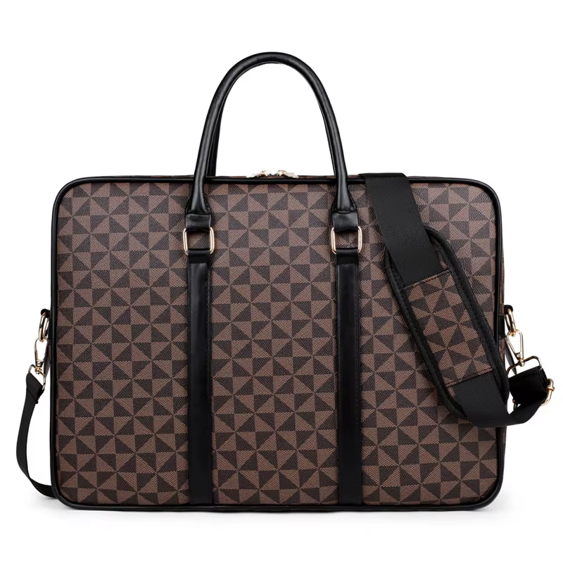 Sac à bandoulière rétro tendance pour homme, grande capacité, étanche, pour ordinateur, sac à main d
