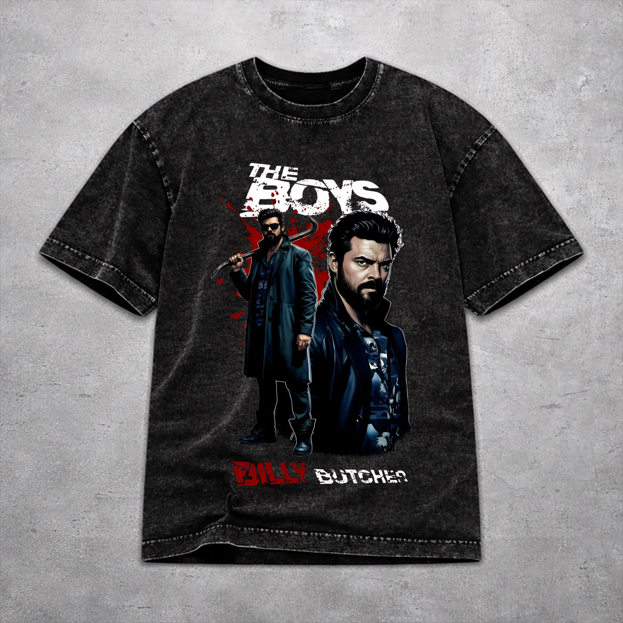 T-shirt pour femmes et hommes, série télévisée B-Boys, 2026, imprimé graphique, en coton lavé, tenue