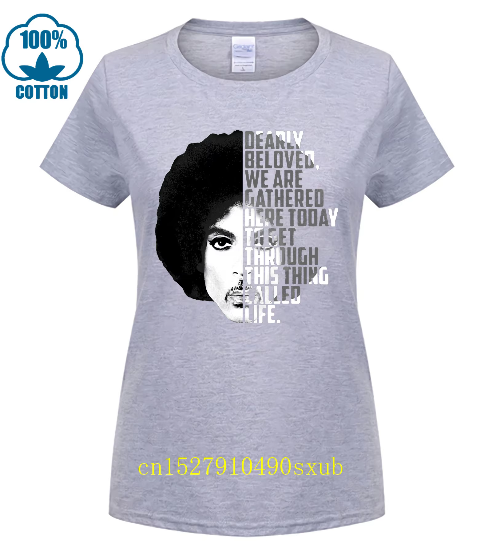 Marque Prince Rogers Nelson cher bien bien-aimé nous sommes rassemblés chemise été hommes T-Shirt à 