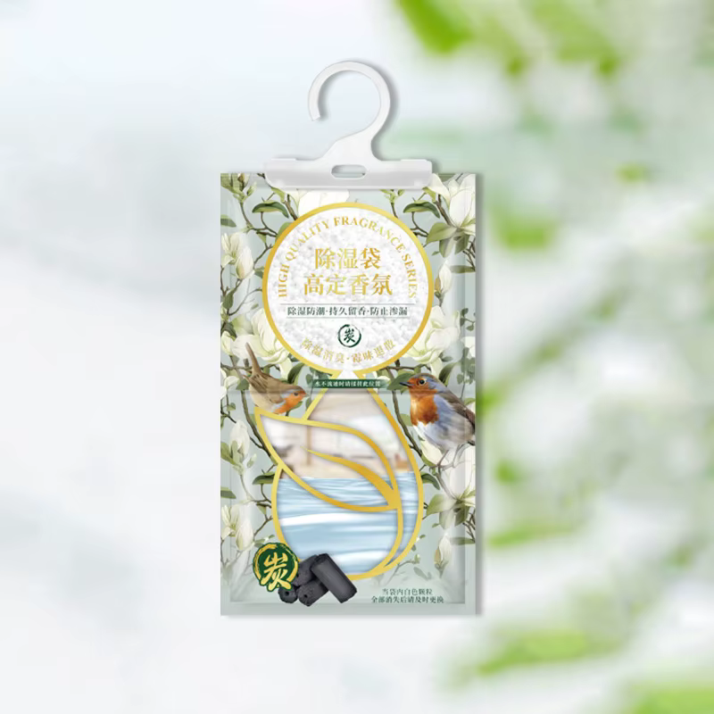 Sac de déshumidification parfumé pour garde-robe, absorbeur d'humidité suspendu, sacs anti-humidité,