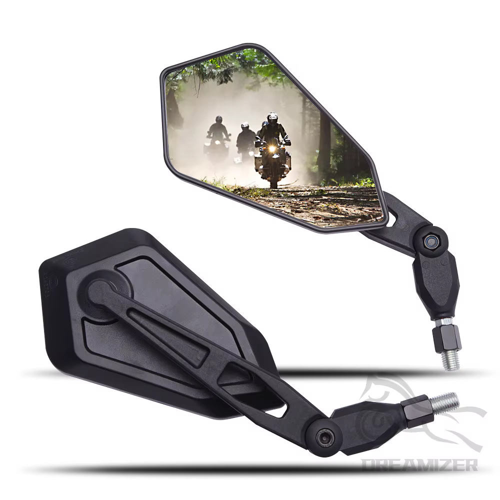 Rétroviseur de moto pour Spiegel Paar Honda Yamaha Kawasaki Maverick Booster M10 Enduro Suzuki