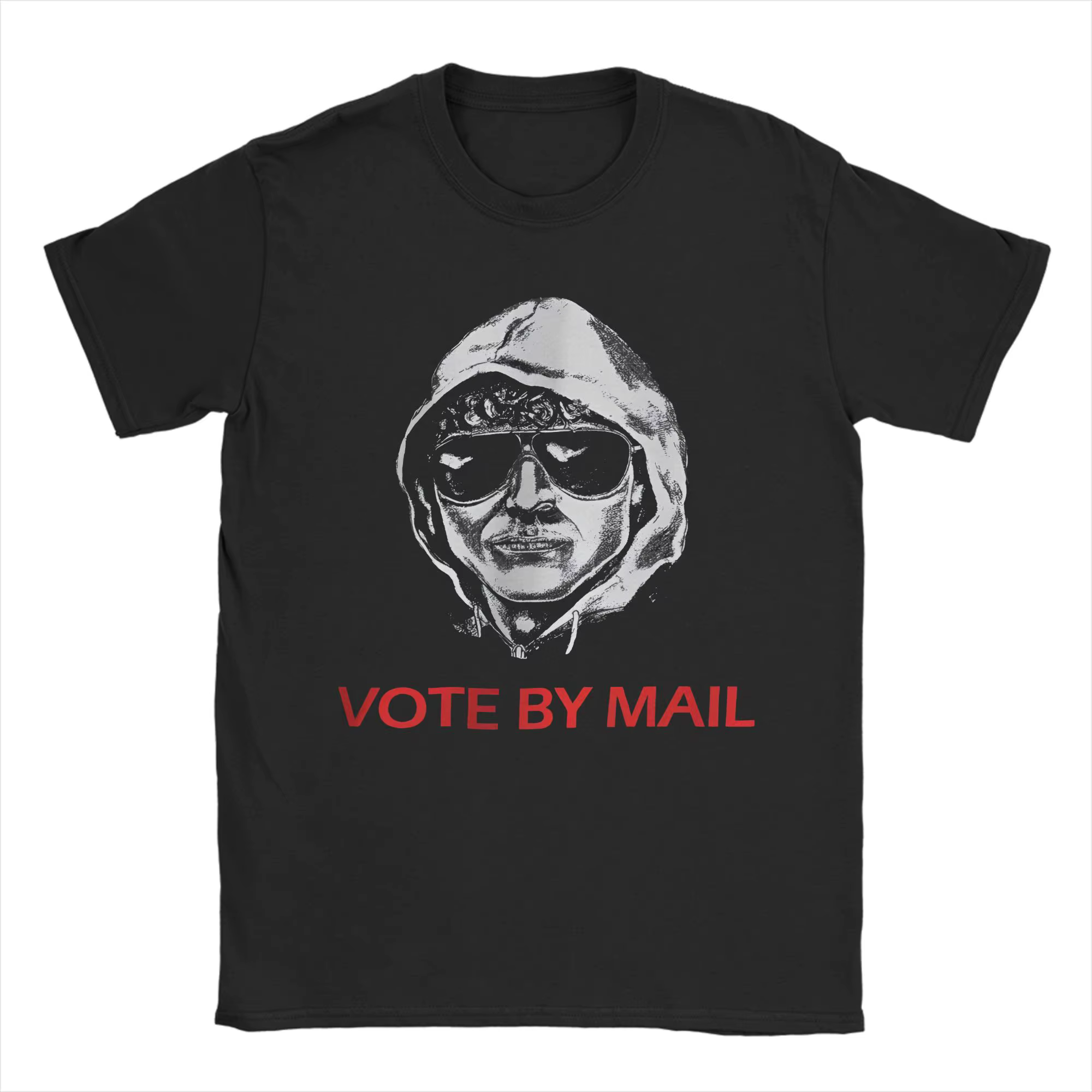 T-shirt Harajuku Vote By Mail Ted Kaczynski, 100% coton, pour hommes, été, Y2K, basique, décontracté