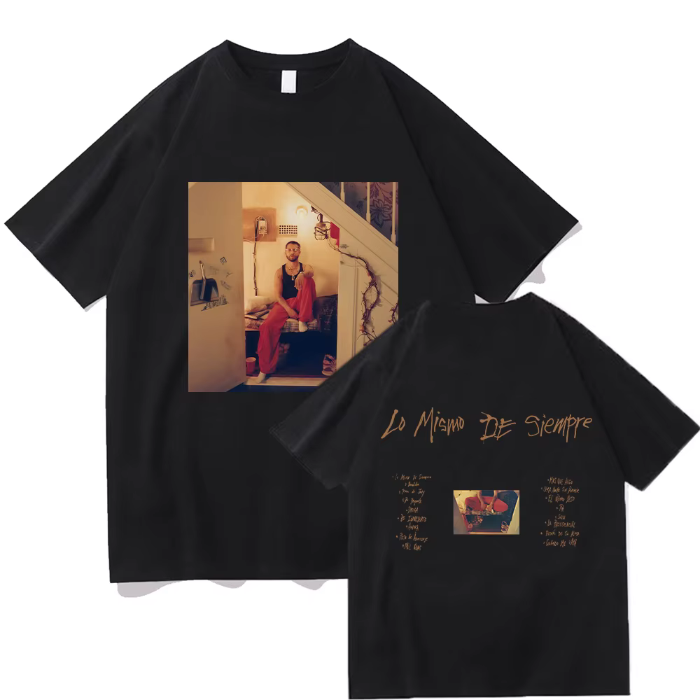 Mora Lo Mismo De Siempre t-shirts Mora Merch mode impression chemise à manches courtes hommes femmes