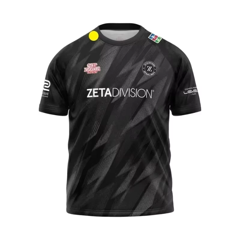 T-shirt d'été décontracté à manches courtes pour homme et femme, style E-Sports Zeta Division Team, 
