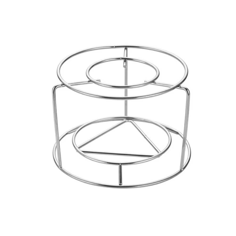 Support de brûleur de poêles en acier inoxydable, support de casserole rond antirouille pour poêles 