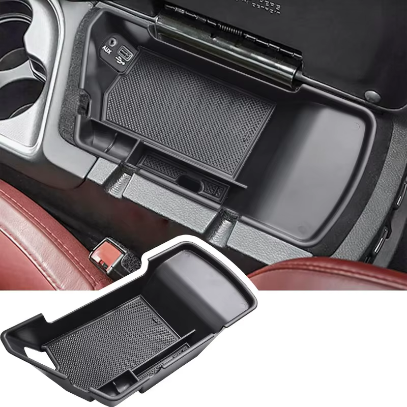 Console centrale compatible avec les accessoires Dodge Challenger, insert escalade, 2015, 2016, 2017