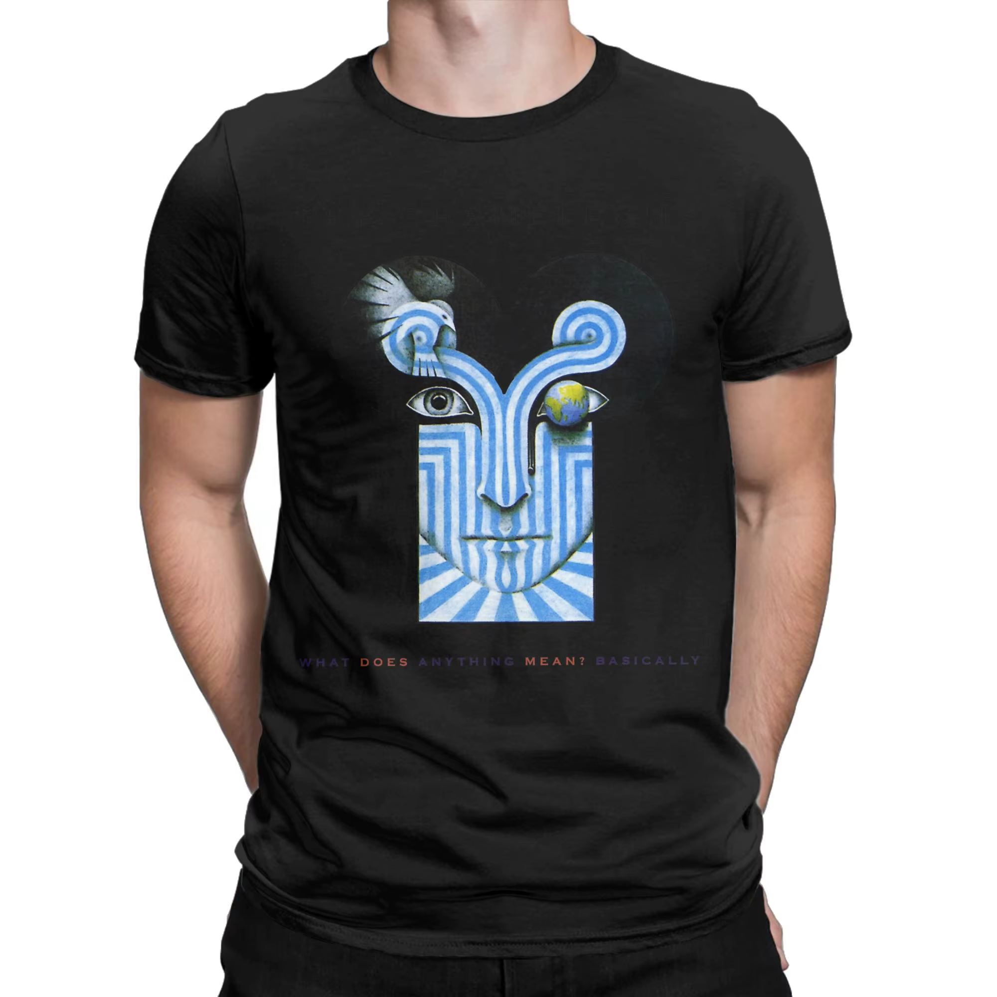 The Chameleons rock punk band  Graphic Printed T Shirts Men Women  Cotton  Tee Shirt Clothing