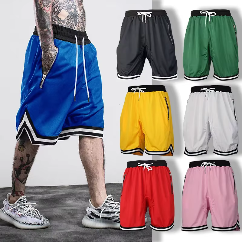 Short de sport pour hommes, 8 couleurs, respirant, évacuant la transpiration, séchage rapide, pour c