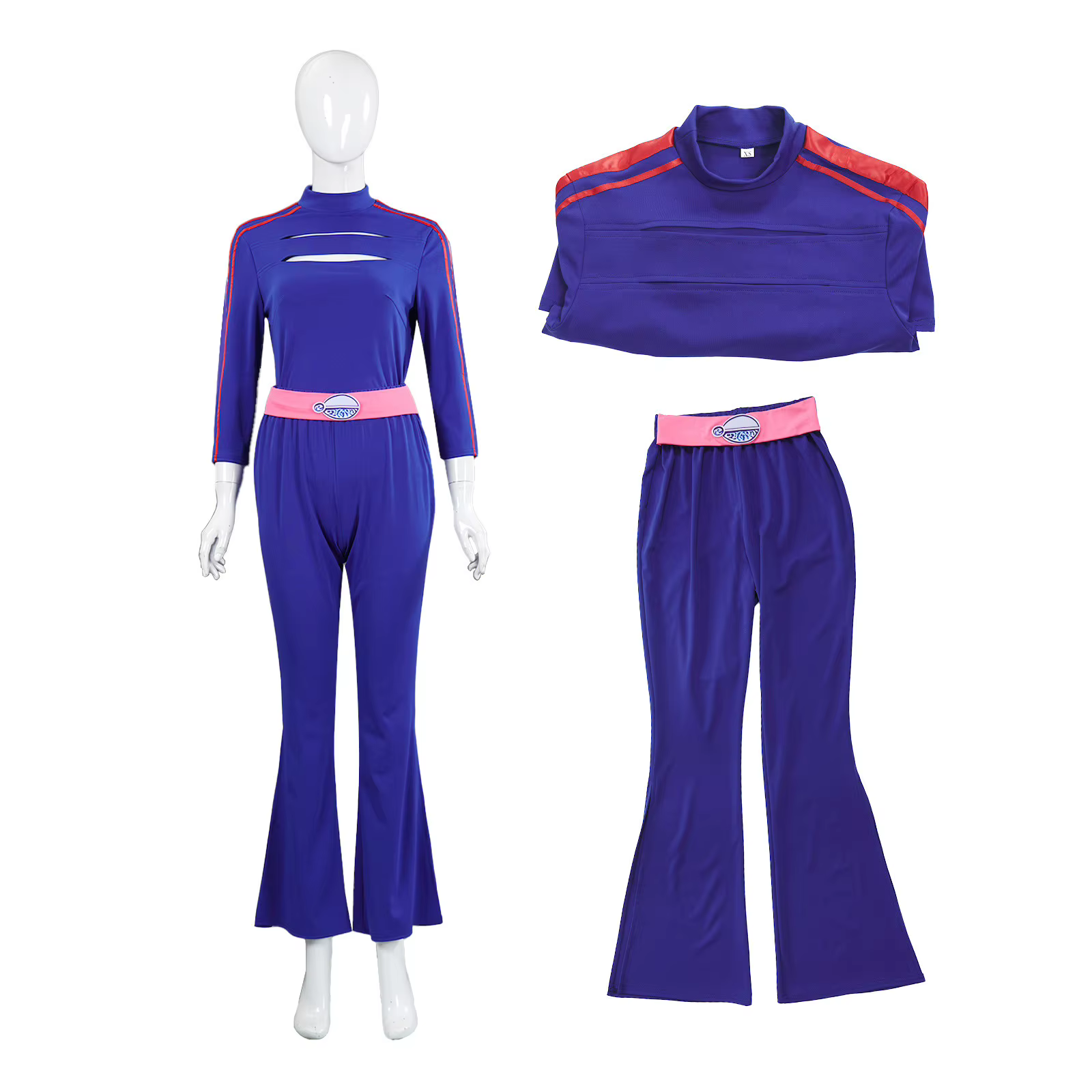 Halloween Nova Cosplay Zombie pom-pom girl vêtements pour garçons et filles école étudiant uniforme 