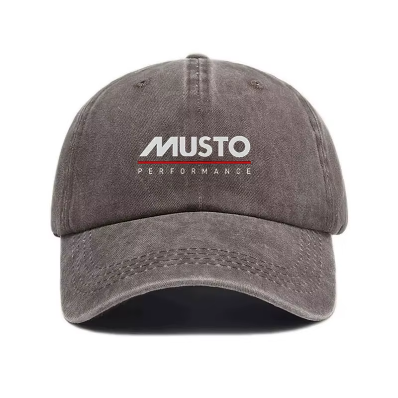 Casquette de baseball unisexe Musto Performance en coton délavé style vintage, souple et réglable, i