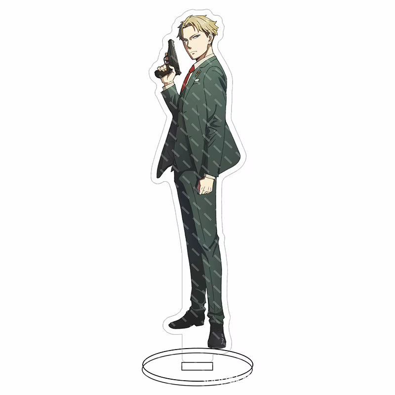 Support de figurine en acrylique de dessin animé SPY × FAMILY, modèle Yor Forger Anya Forger Loid Fo