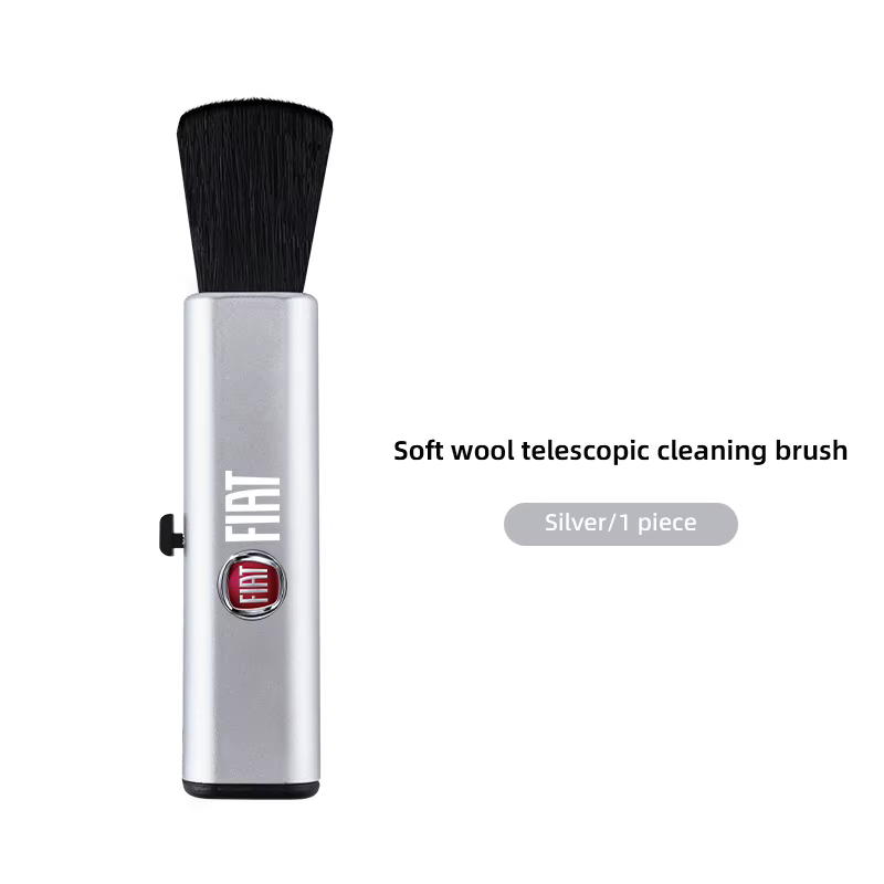 Brosse de nettoyage rétractable pour voiture Fiat, accessoires d'intérieur pour Doblo Stilo Bravo Du