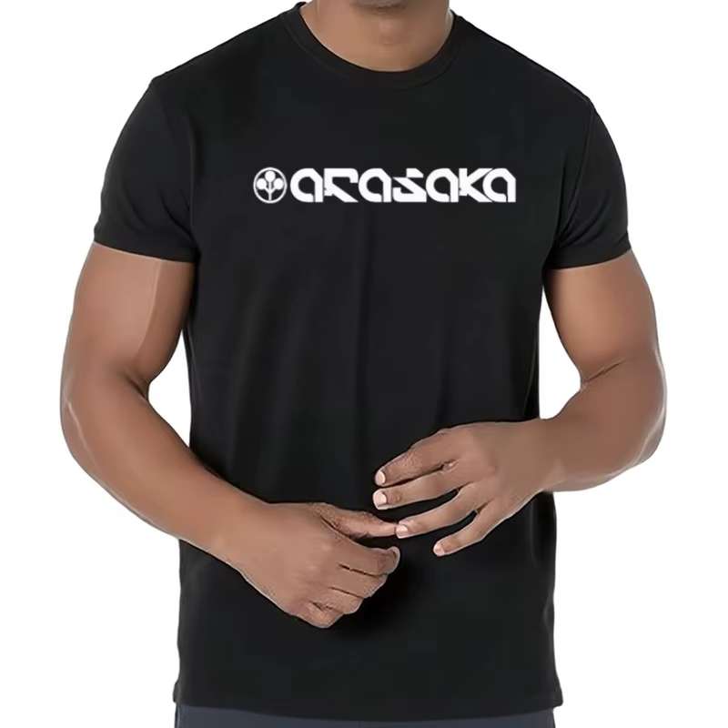 Arasaka Corporation entreprise de fiction Sci Fi Scifi t-shirt homme été à manches courtes coton T-s