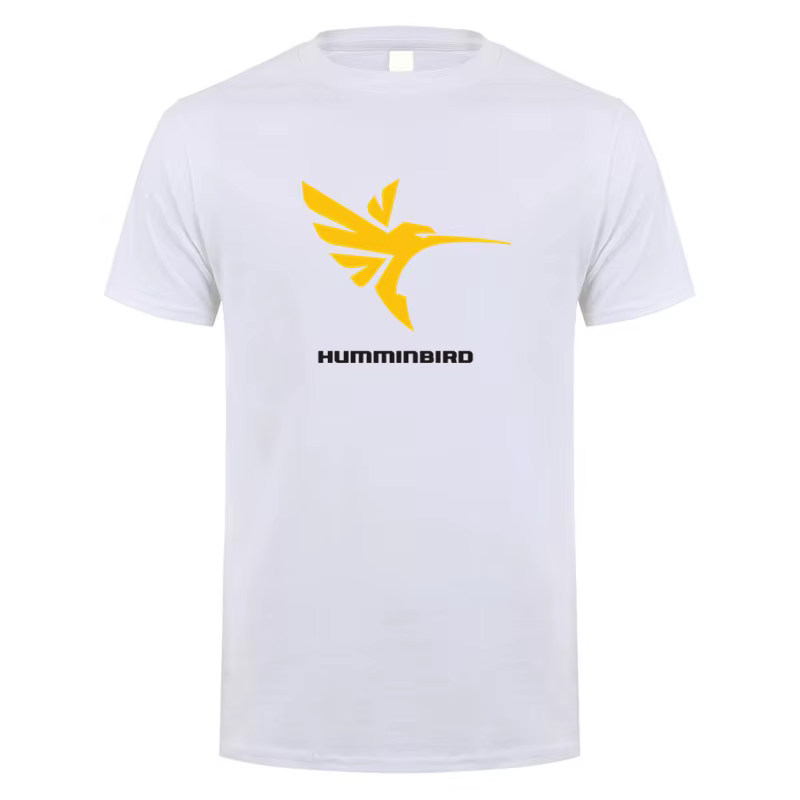 Humminbird t-shirt hommes femmes à manches courtes coton T-shirts été hommes dessus frais Streetwear