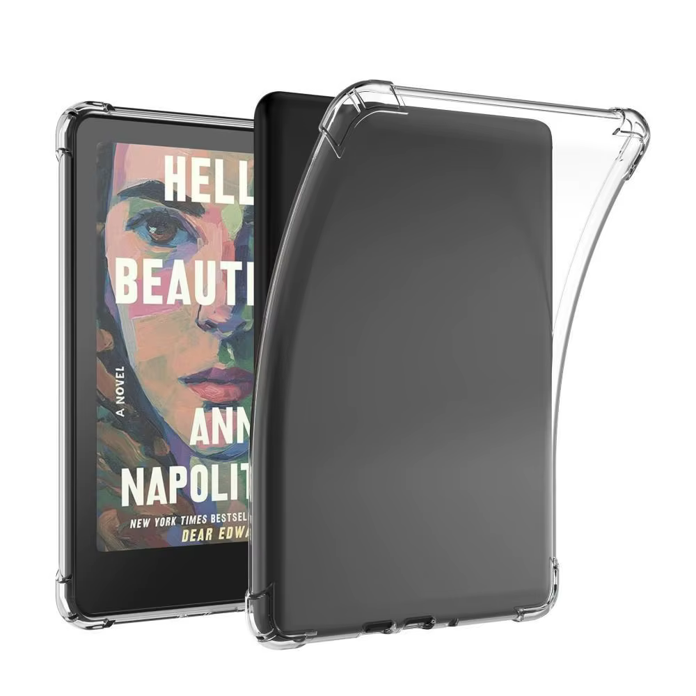 Paperwhite 12e génération 7 pouces étui Transparent pour Kindle quatre coins Airbag Anti-chute couve