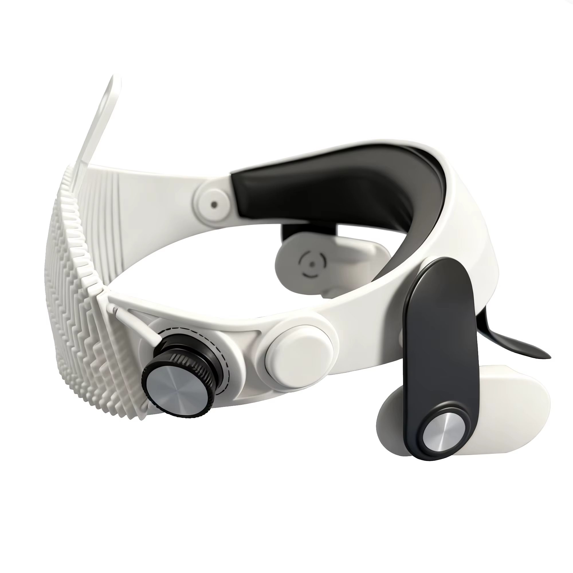 Compatible avec les accessoires Meta Quest 3/Quest 3S, doté de sangles de tête ajustables de type El