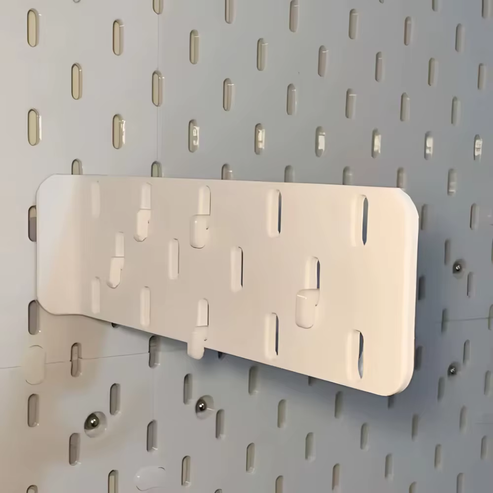 Planche d'organisation imprimée en 3D de 21 cm, accessoire d'extension latérale pour IKEA ‌ Crochet 