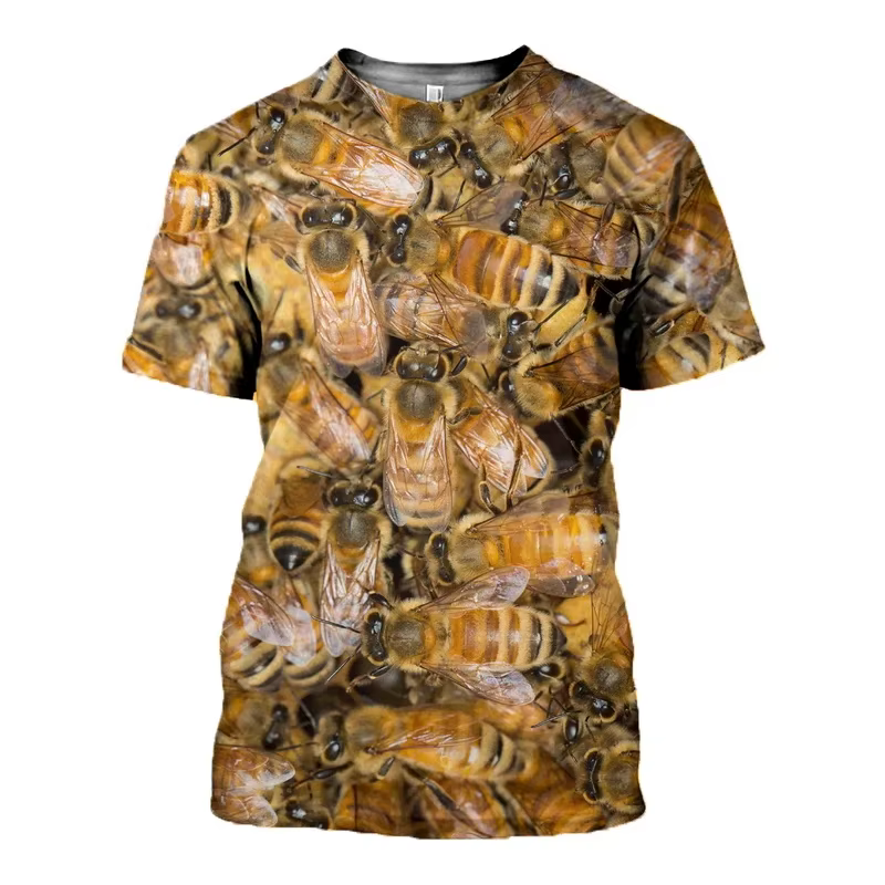 T-shirt graphique à imprimé 3D pour hommes et femmes, équation d'insecte, mode Harajuku, vêtements d