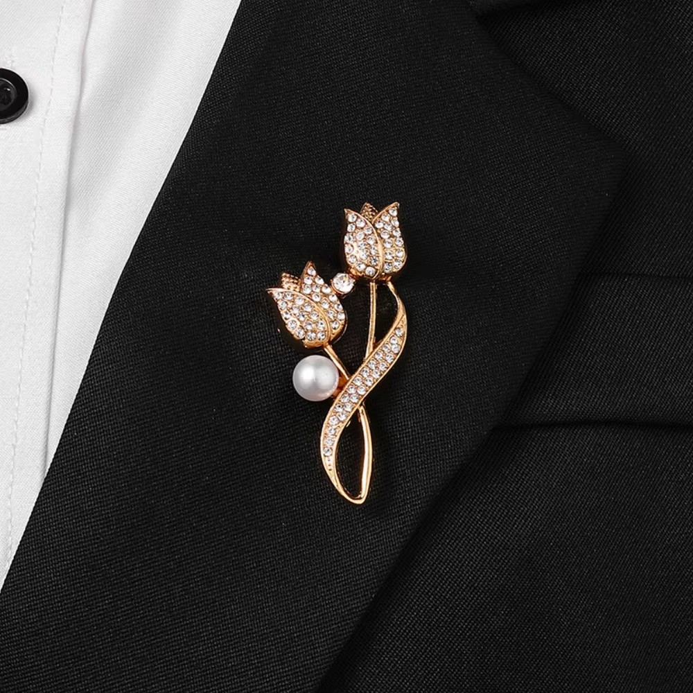 Broche décorative pour vêtements, bijoux, accessoire de mode, décoration pour vêtements féminins, tr