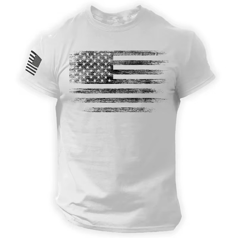 T-shirt à manches courtes imprimé 3D pour hommes, Économie décontractés, Vêtements de sport, Gym, US