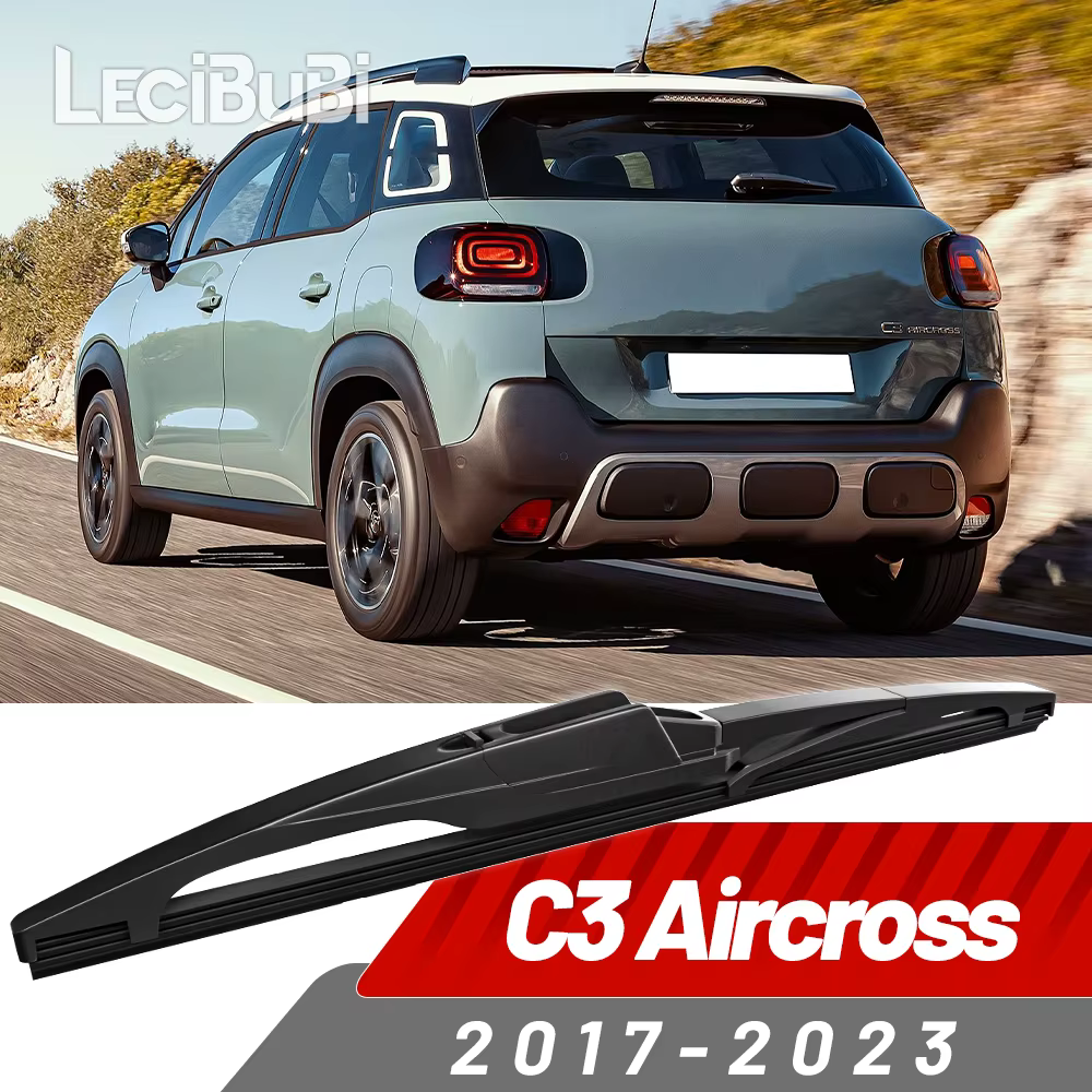 Balai d'essuie-glace arrière, accessoires d'essuie-glace pour citroën C3 Aircross 2017-2023 2018 201
