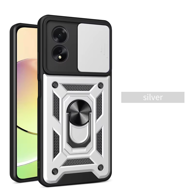 Coque blindée pour OPPO A79 A78 A58 A38 A18 A98 5G A77 A57 A57S A76 A16 A16S A54S, housse avec annea