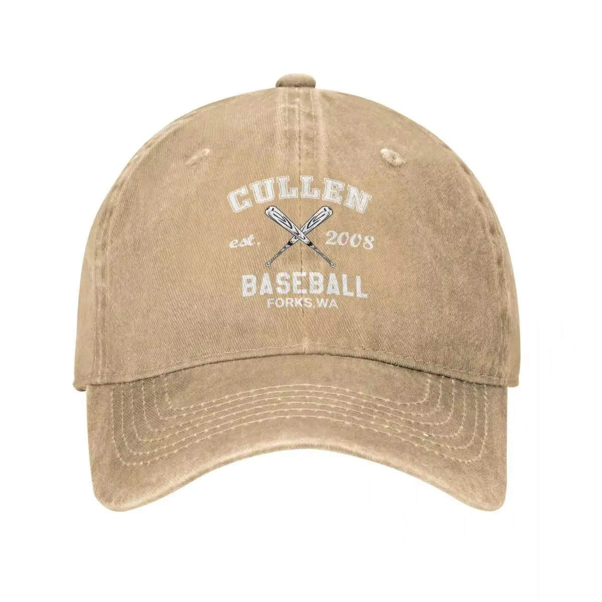 Casquette de baseball Cullen Twilight pour hommes et femmes, casquette vintage délavée, idéale pour 