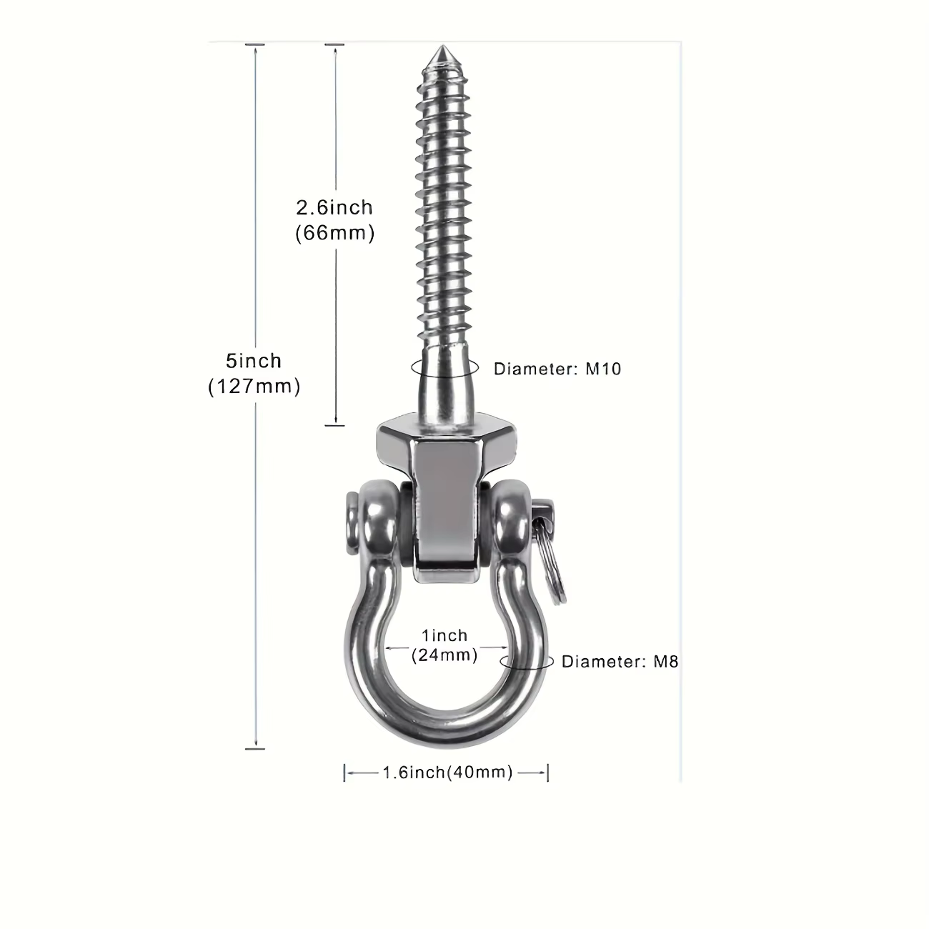 Outils crochet de balançoire robuste hamac de Yoga crochet de sac de sable accessoires de chaise sus
