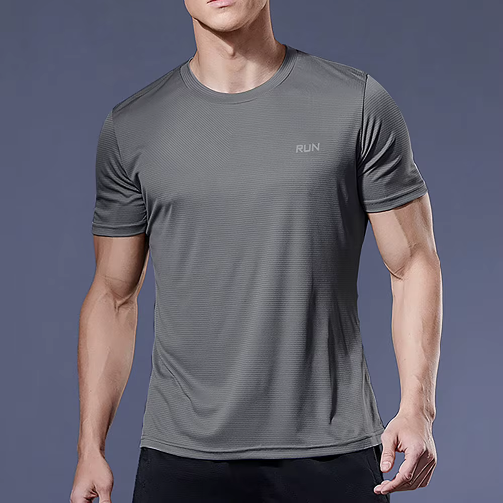 Maillot de corps pour hommes, T-shirt à séchage rapide, sous-vêtements légers, chemise de Fitness re