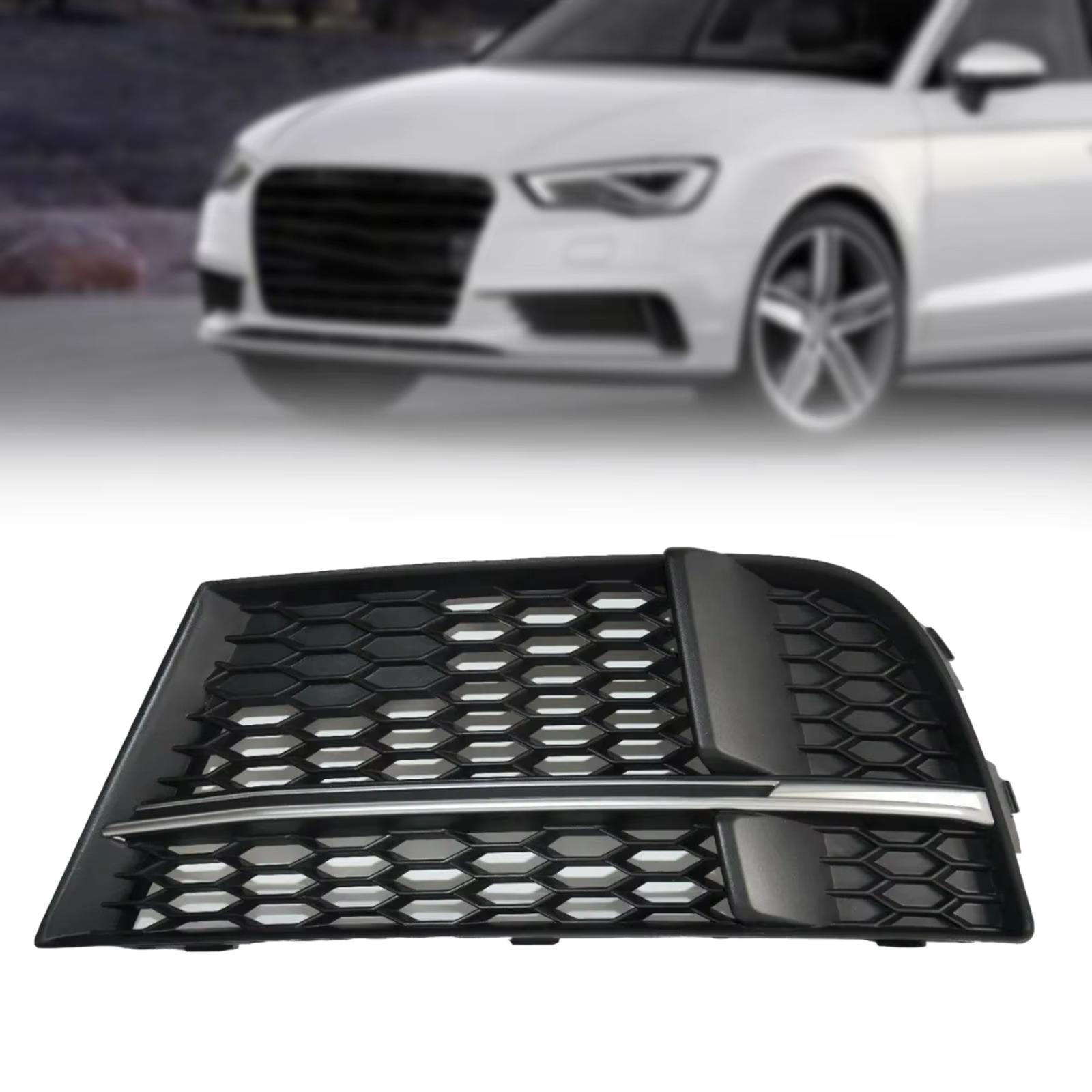 Calandre de pare-chocs avant gauche, accessoire haute Performance pour Audi A3 8V s-line Convertible