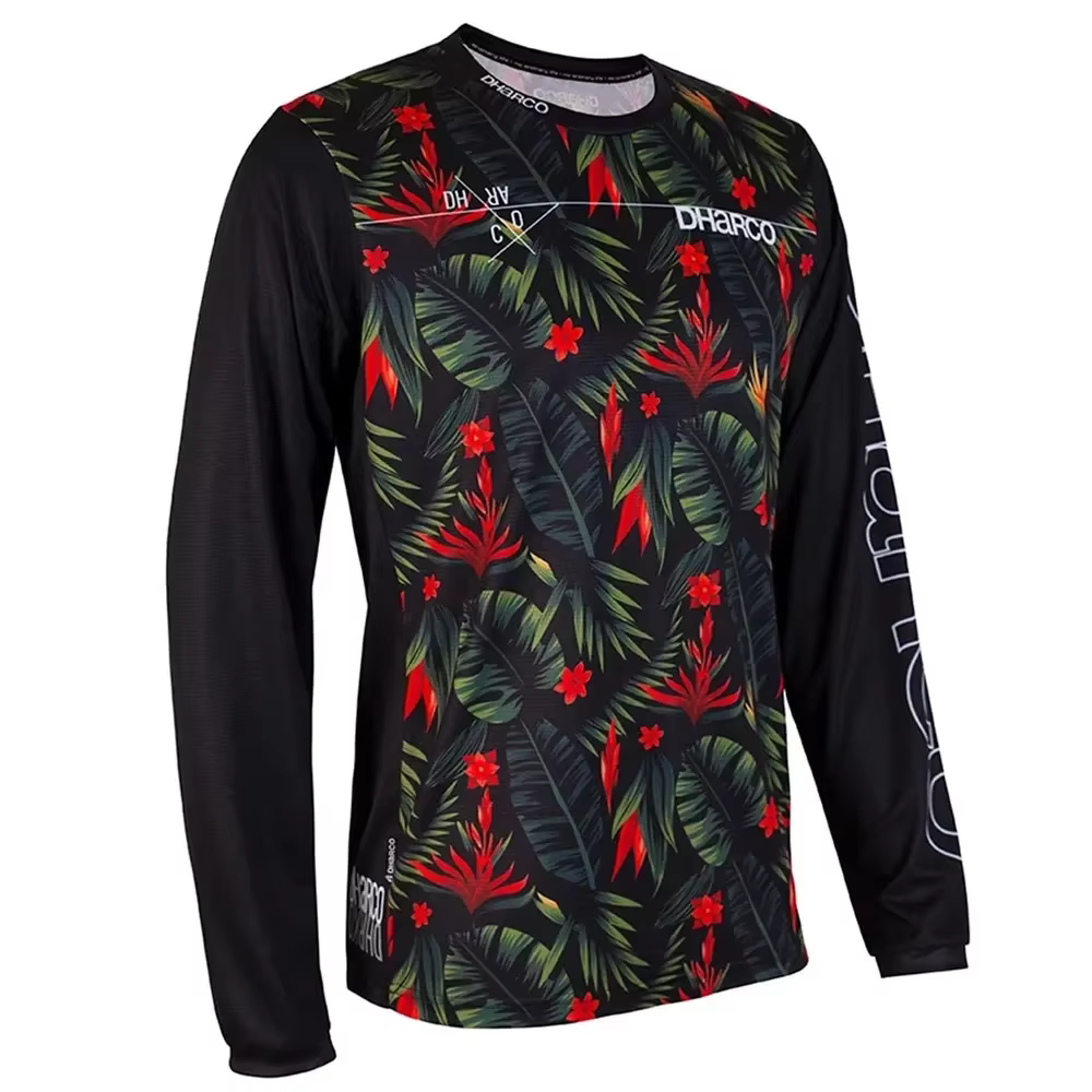 Enduro Maillot nouvelle course descente Maillot VTT moto cyclisme Maillot Crossmax Chemise Ciclismo 