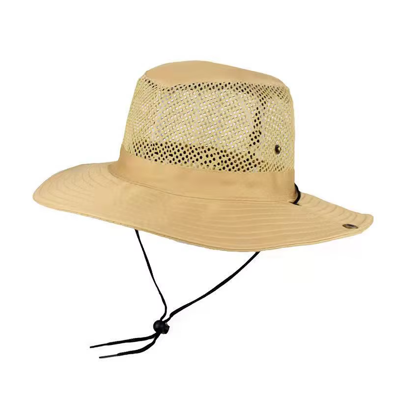 Chapeau de pêche, casquette de montagne, casquette de camping en plein air, casquette en maille, cha