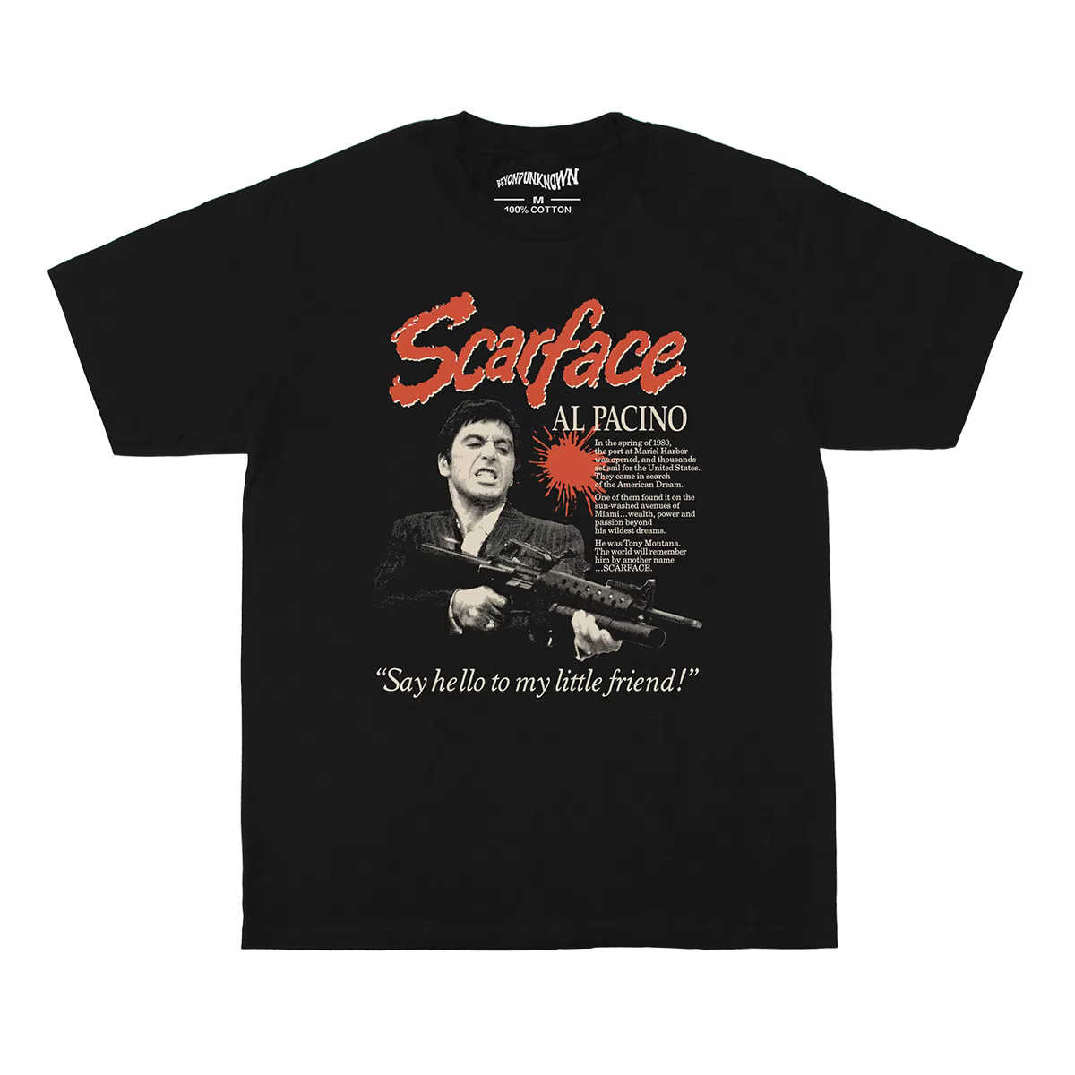Scarface T-Shirt dit bonjour à mon petit ami Al Pacino film Donnie Brasco chien jour après-midi coto