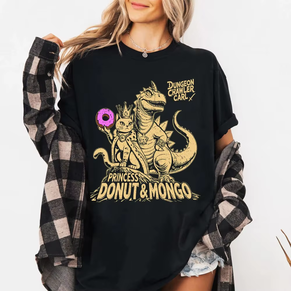 Dungeon chenille Carl chemise princesse beignet Mongo science-fiction t-shirt vêtements graphique à 