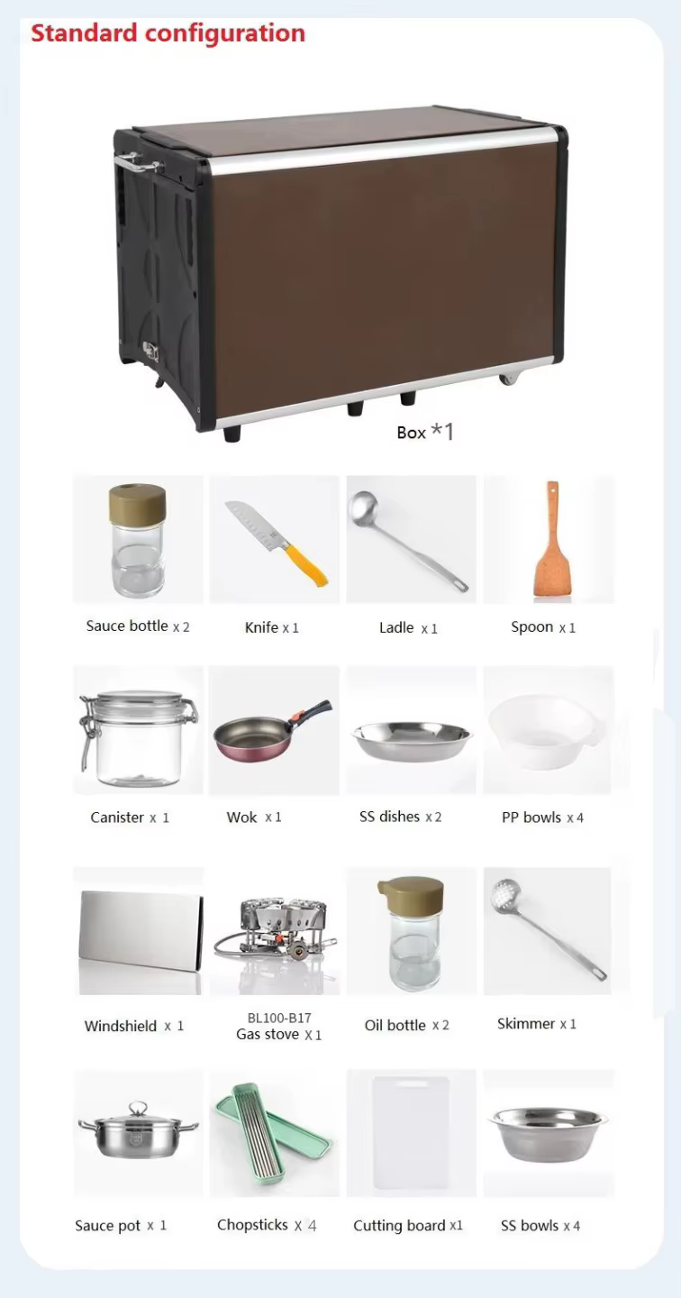 Accessoires de camping-car et cuisine Mobile Rv Bulin C550 produits Camping en plein air randonnée c
