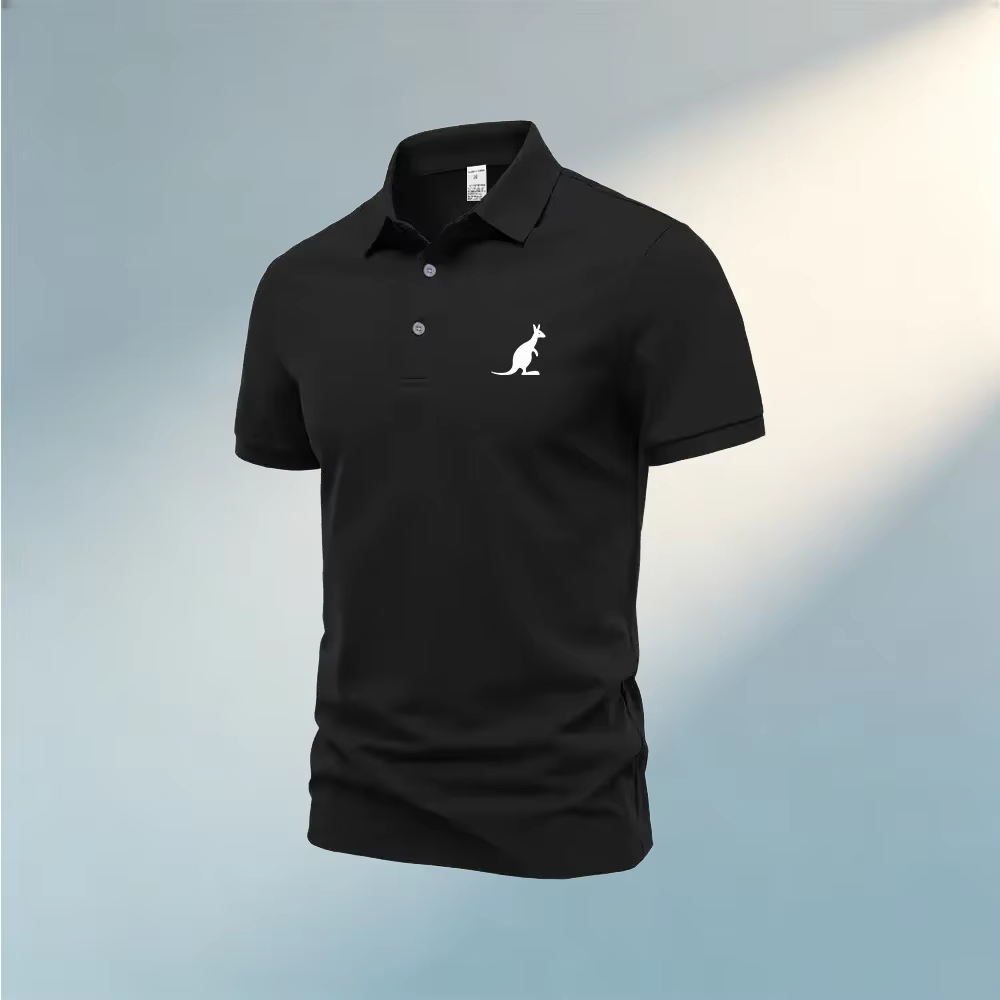 Nouveaux polos classiques pour hommes, hauts décontractés à manches courtes, respirants, doux, coupe