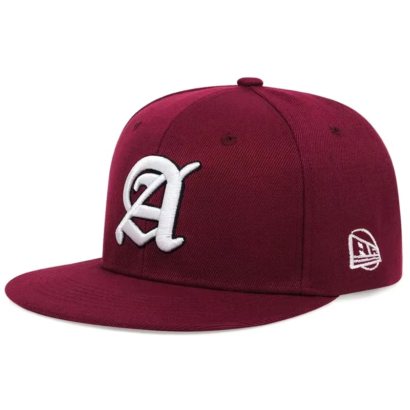 Casquettes de baseball décontractées unisexes avec broderie lettre A, style hip-hop, ajustables, pou
