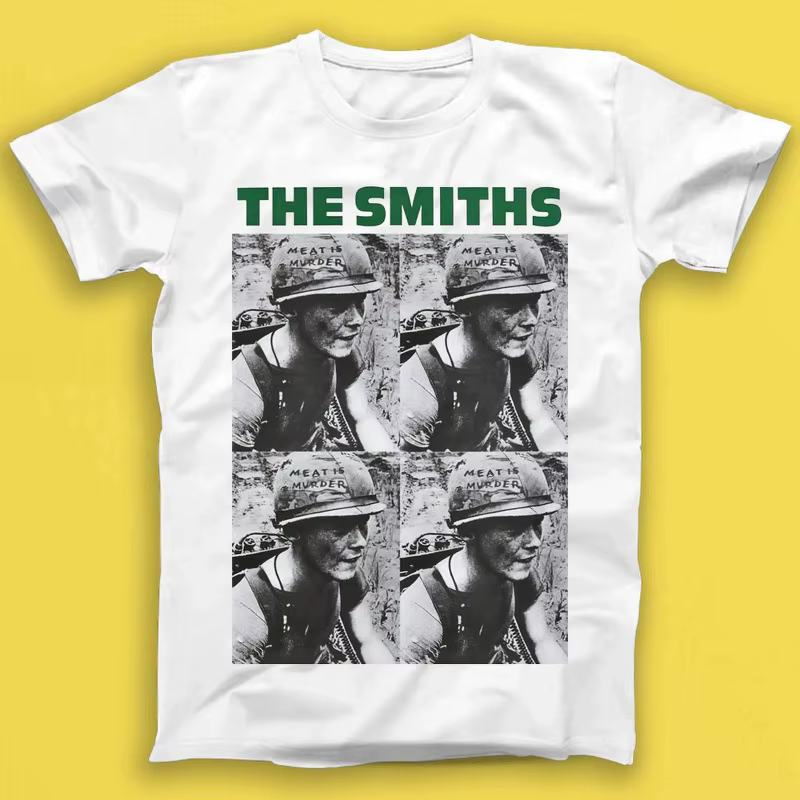 The Smiths Meat Is Murder Punk Rock Music Gift Tshirt T-shirt unisexe d'été, les enfants peuvent éga
