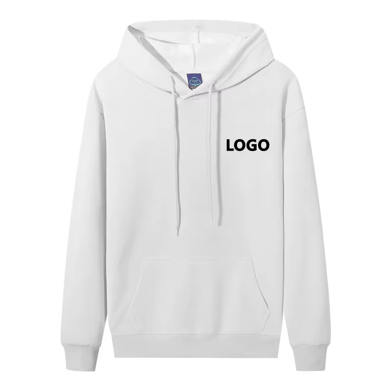 Sweat à capuche personnalisé 60% coton pour hommes et femmes, sweat-shirt à manches longues, personn